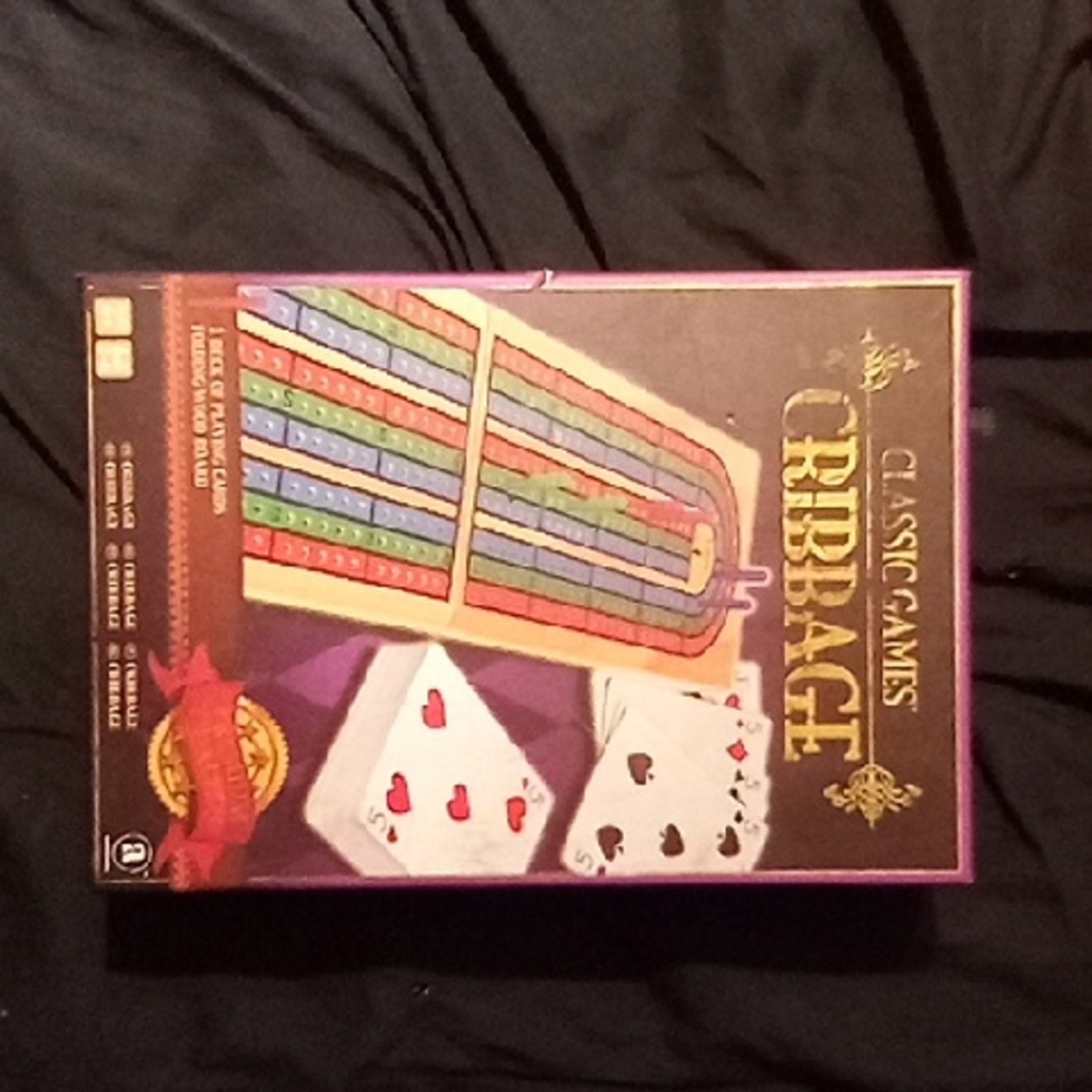 Classic Purple and Red Card Game Deck